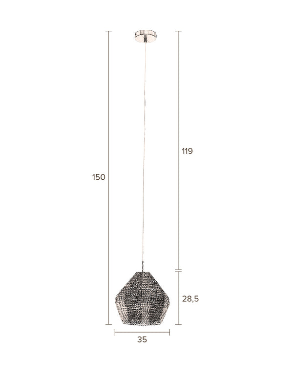 Hanglamp Cooper Groot