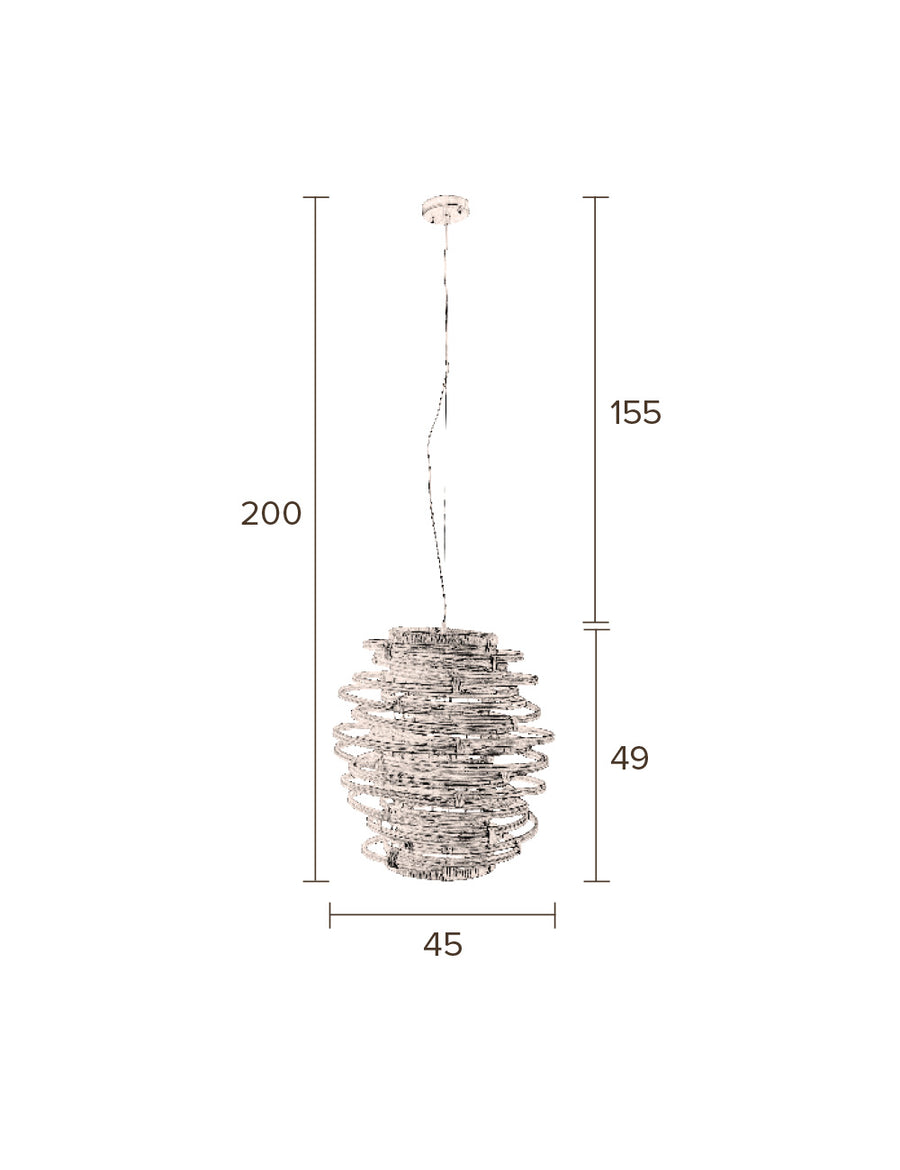 Hanglamp Kubu