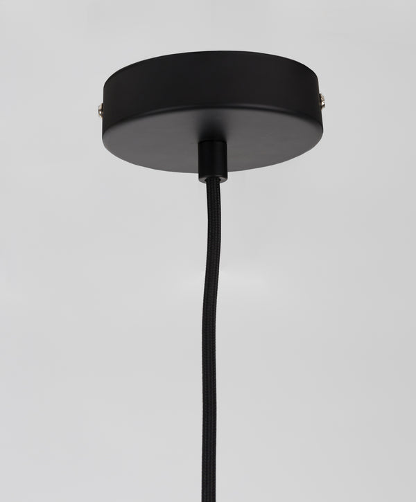 Hanglamp Links Zwart (set van 6)
