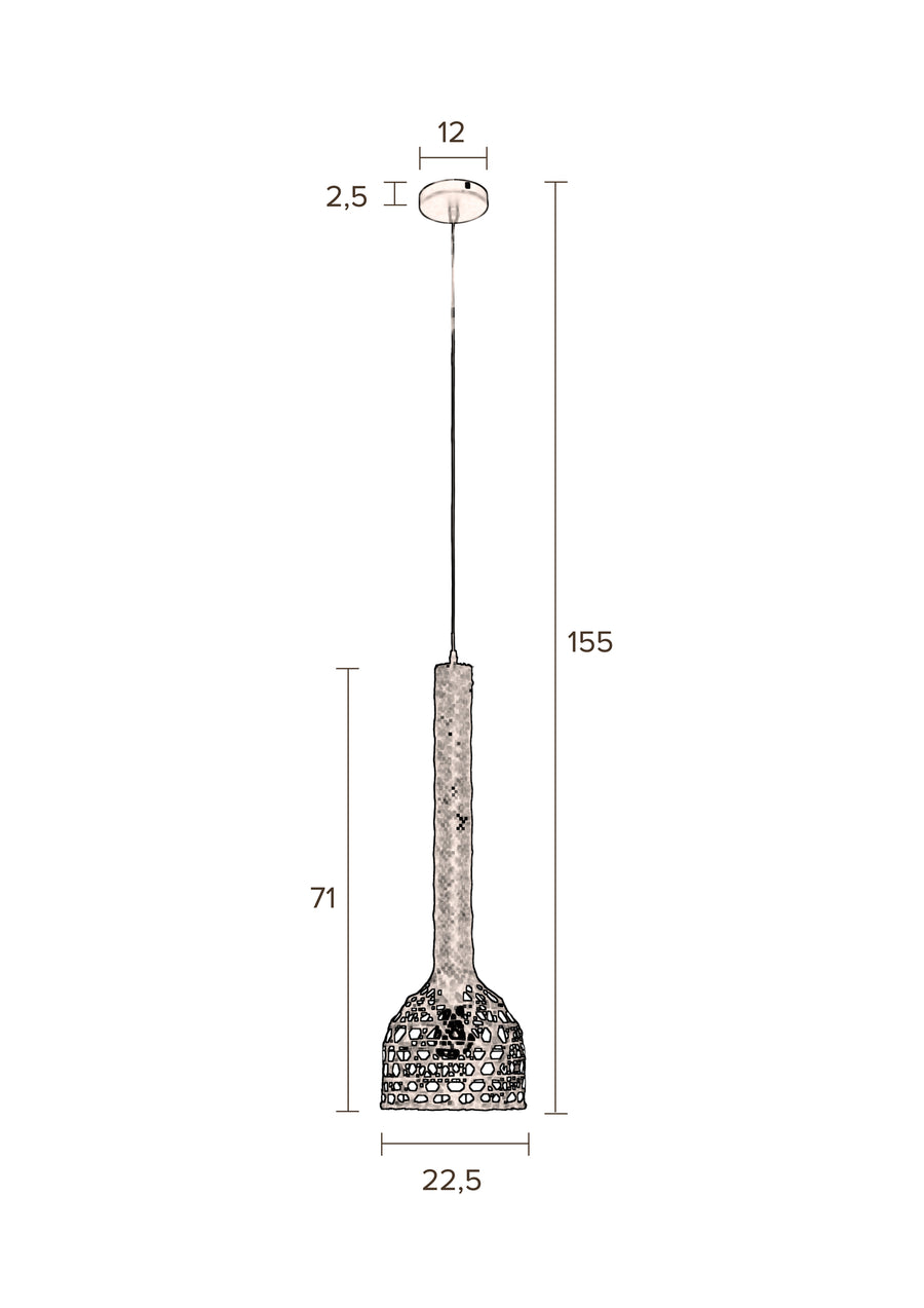 Hanglamp Boo Zwart