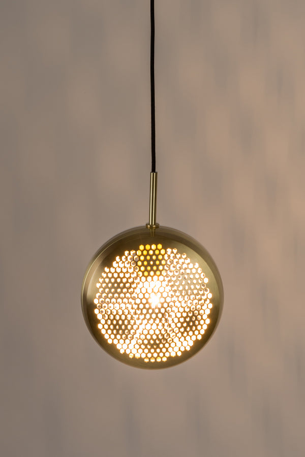 Hanglamp Gringo Flat Messing