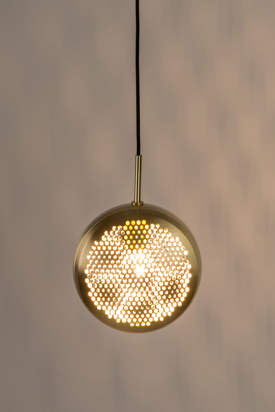 Hanglamp Gringo Flat Messing