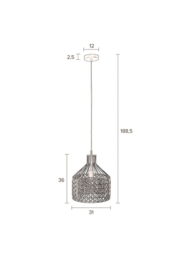 Hanglamp Jim Breed