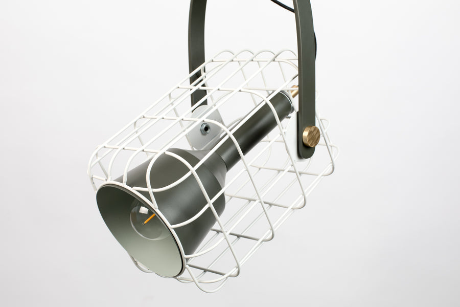 Hanglamp Cage Wit