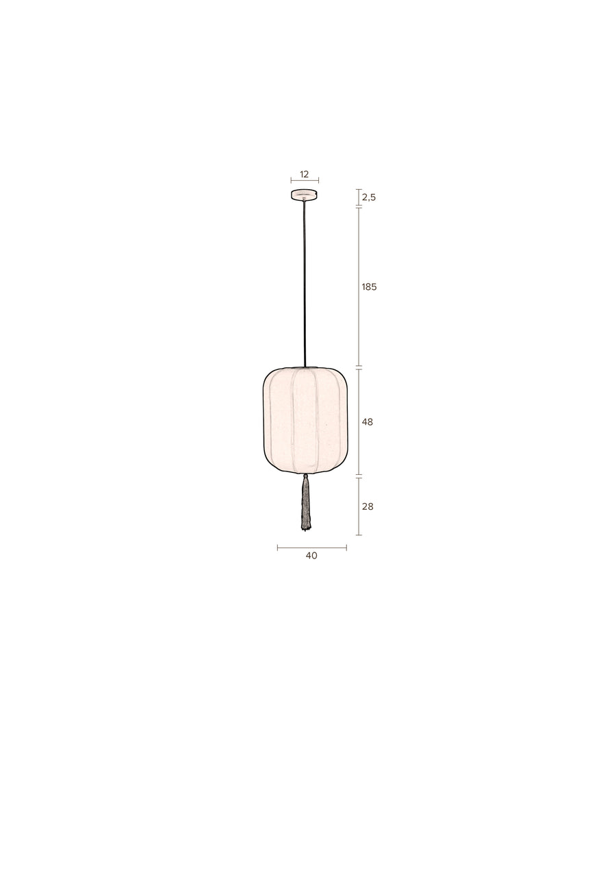 Hanglamp Suoni Goud L
