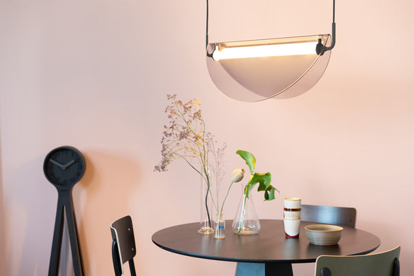 Rani hanglamp getint glas