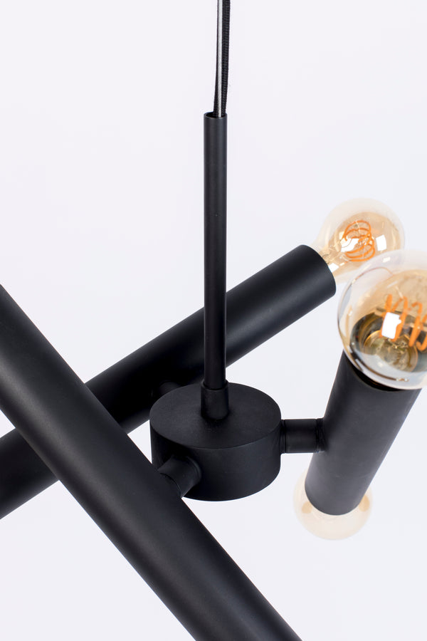 Hanglamp Hawk Zwart Triple