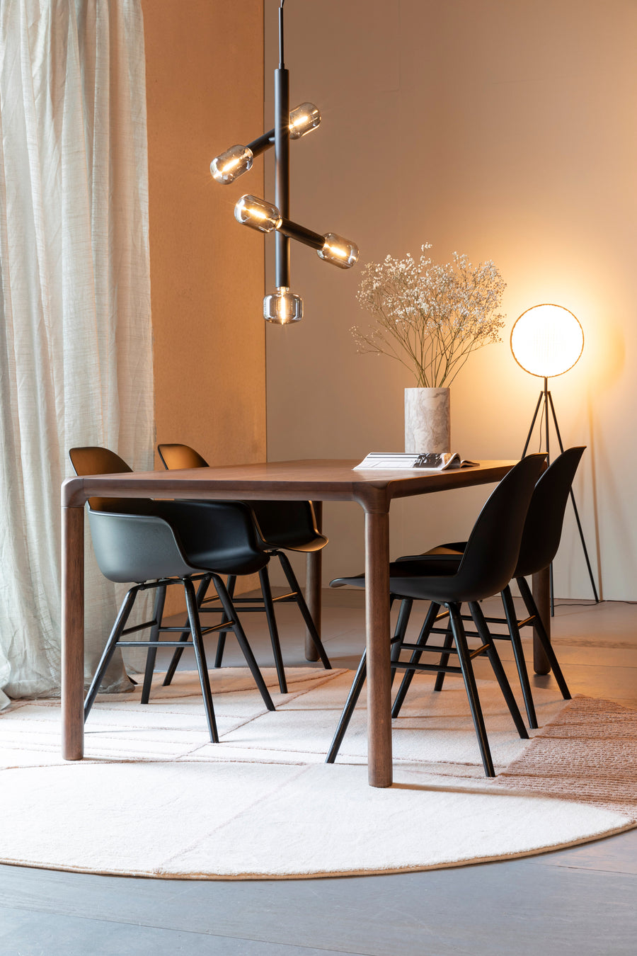Hanglamp Hawk Zwart Hoog
