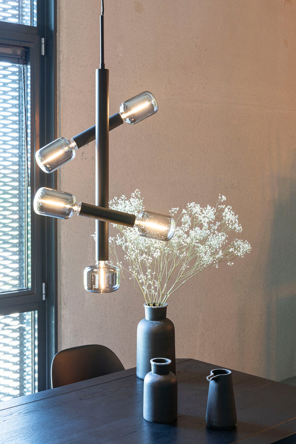 Hanglamp Hawk Zwart Hoog