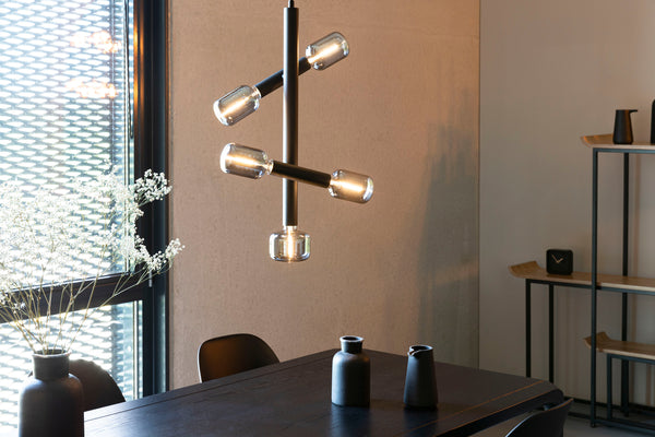 Hanglamp Hawk Zwart Hoog