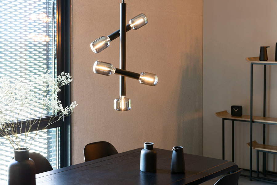 Hanglamp Hawk Zwart Hoog