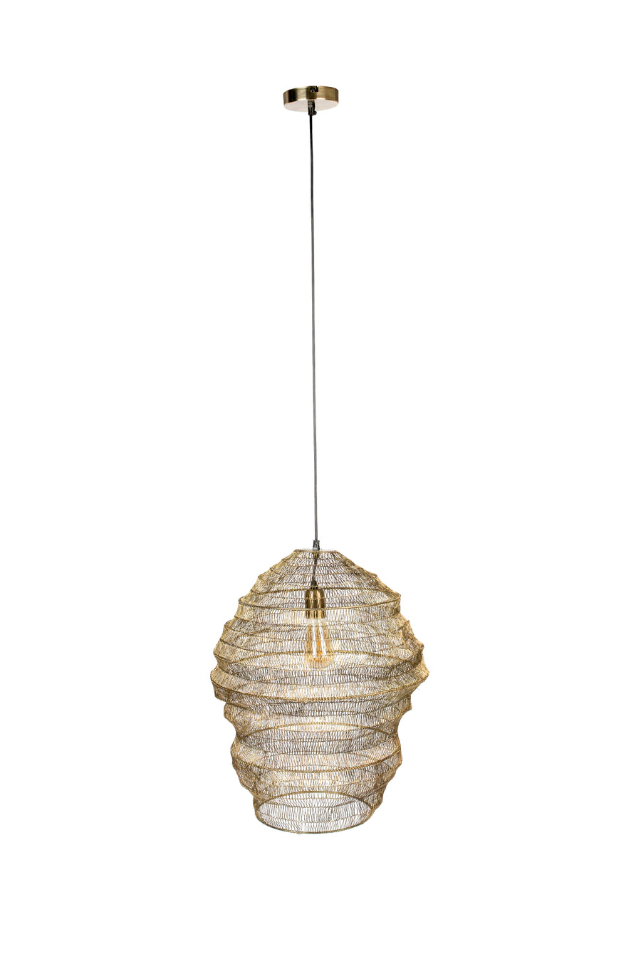 Hanglamp Luca L Messing