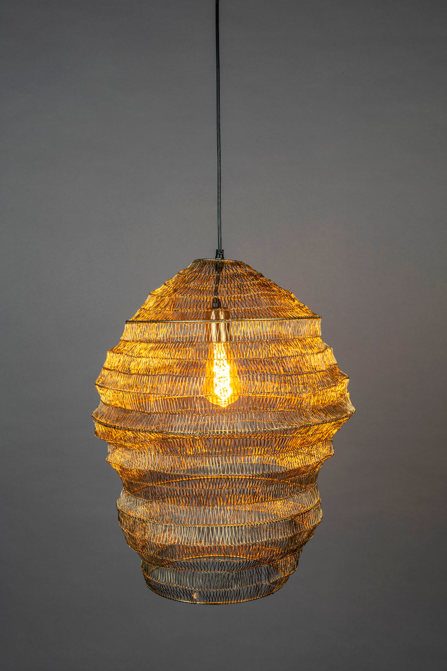 Hanglamp Luca L Messing