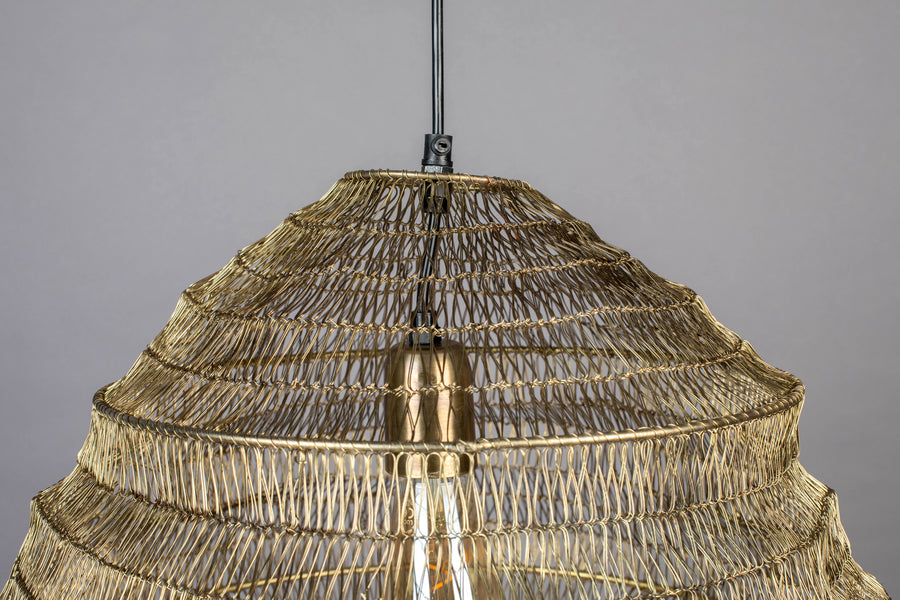 Hanglamp Luca L Messing