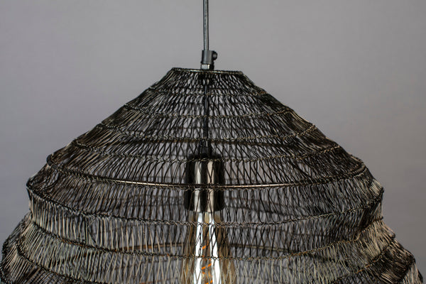 Hanglamp Luca L Zwart