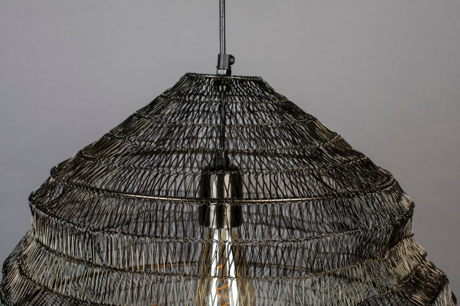 Hanglamp Luca L Zwart