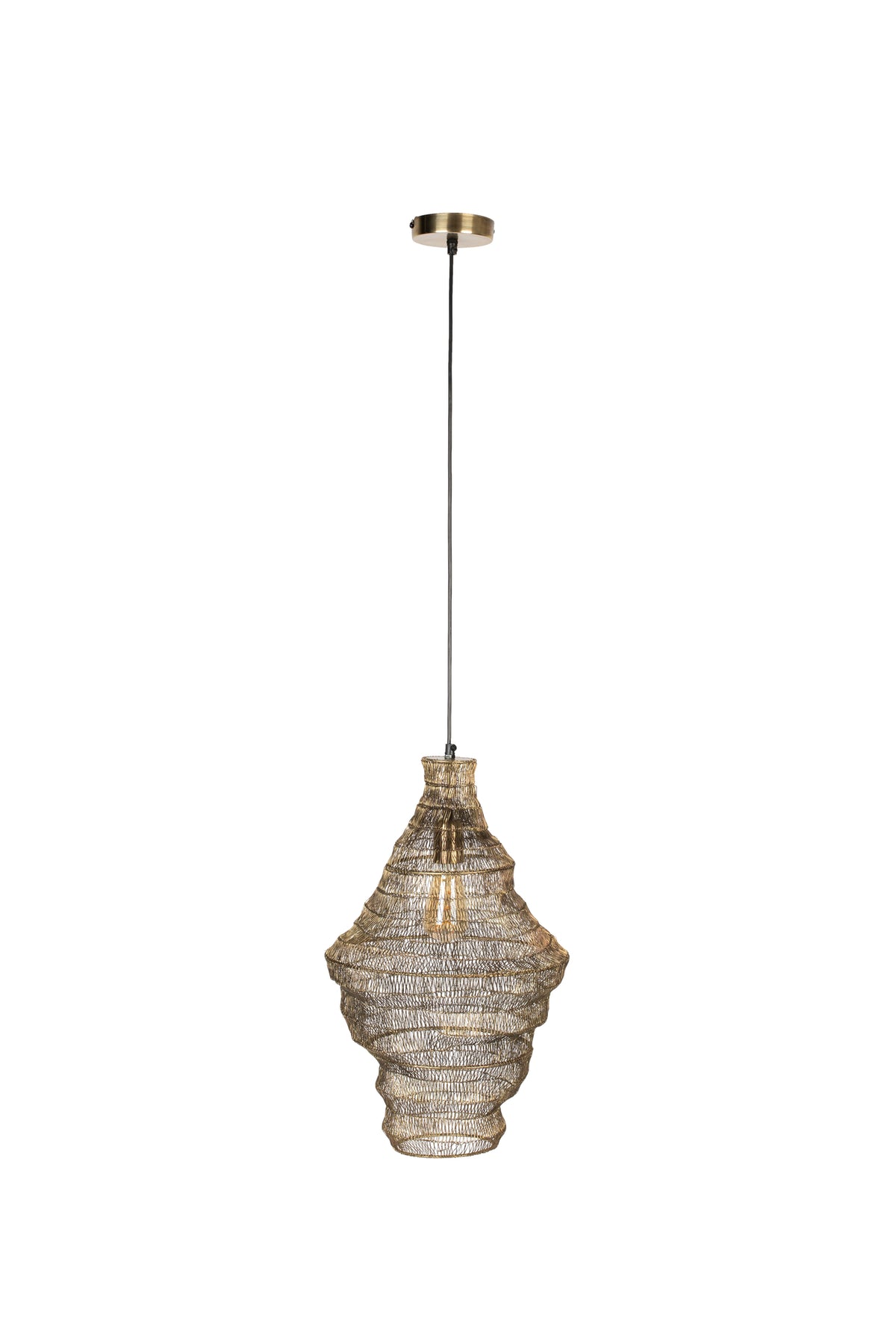 Hanglamp Luca M Messing