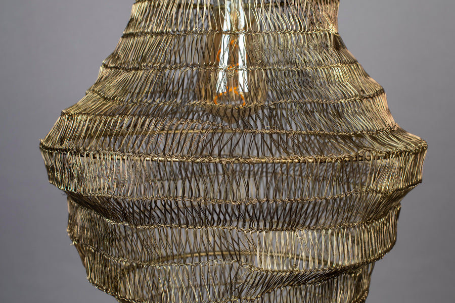 Hanglamp Luca M Messing
