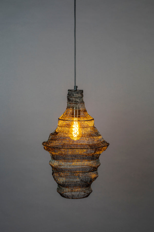 Hanglamp Luca M Zwart