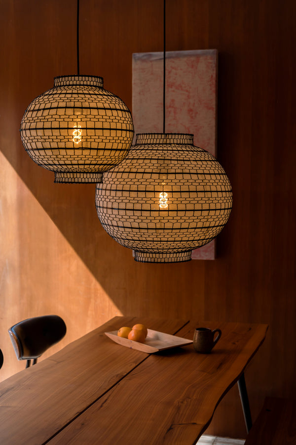 Hanglamp Ming Rond 35