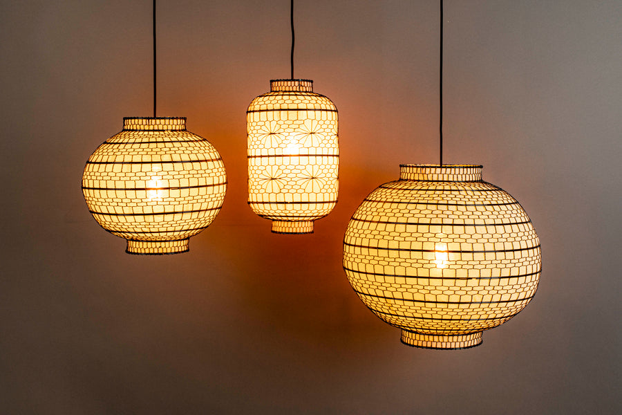 Hanglamp Ming Rond 35