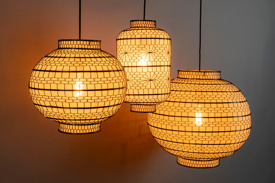 Hanglamp Ming Rond 35