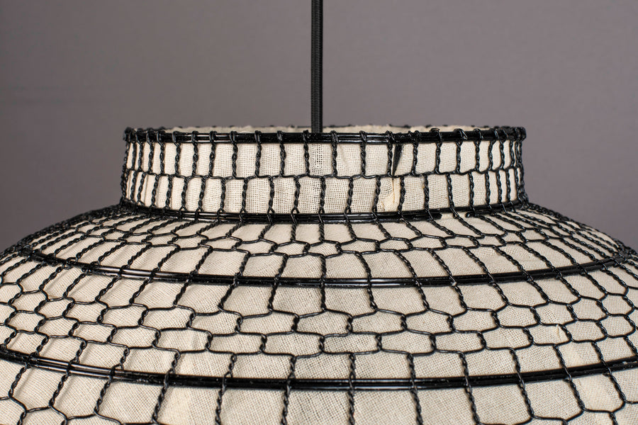 Ming hanglamp rond 45 cm