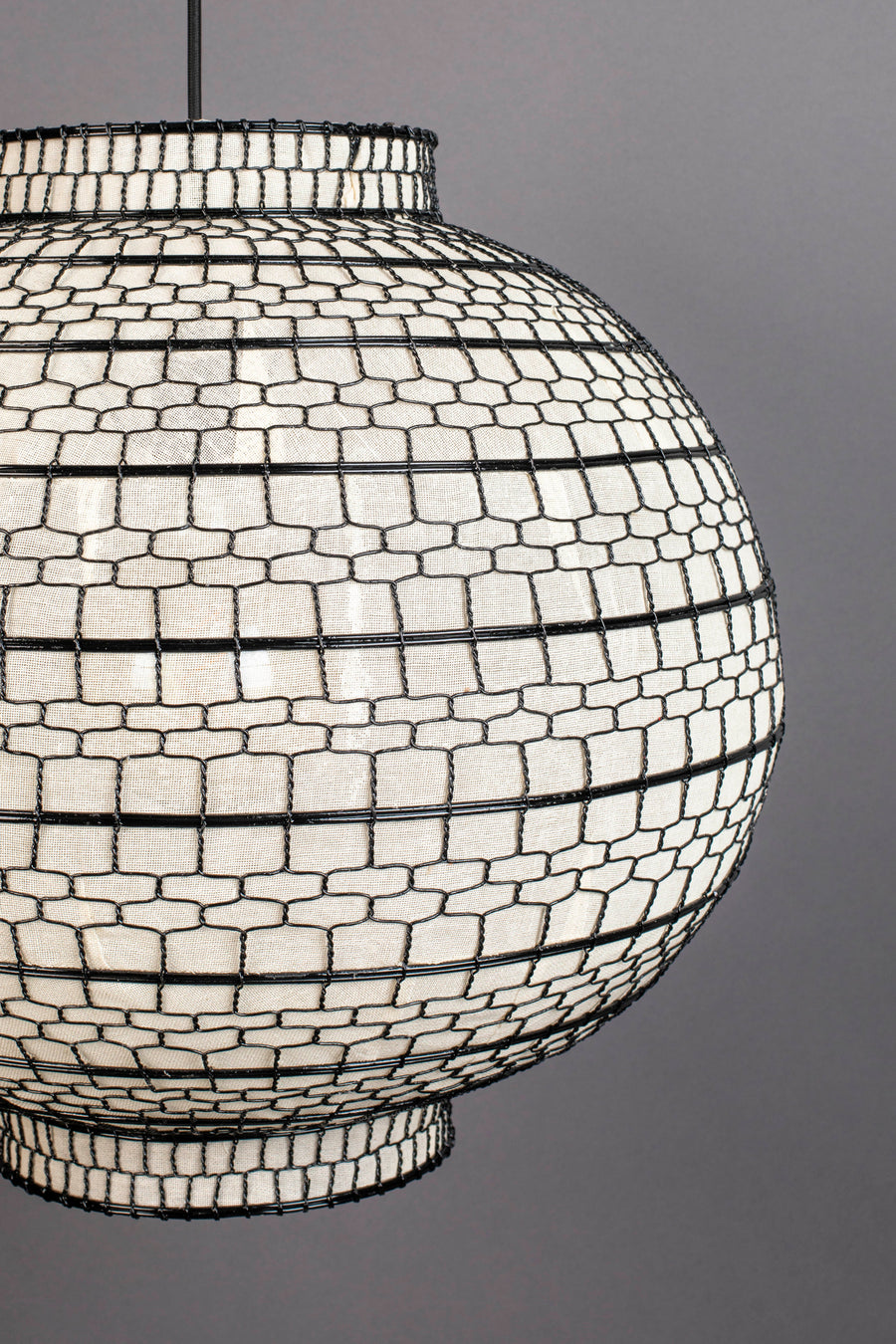 Ming hanglamp rond 45 cm