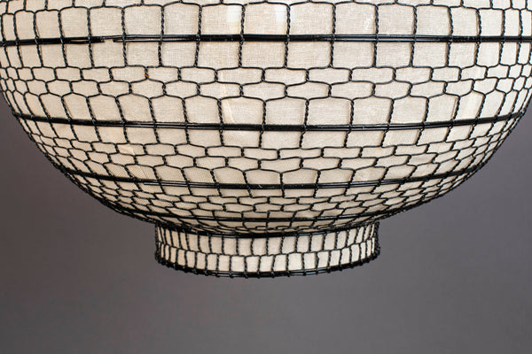 Ming hanglamp rond 45 cm
