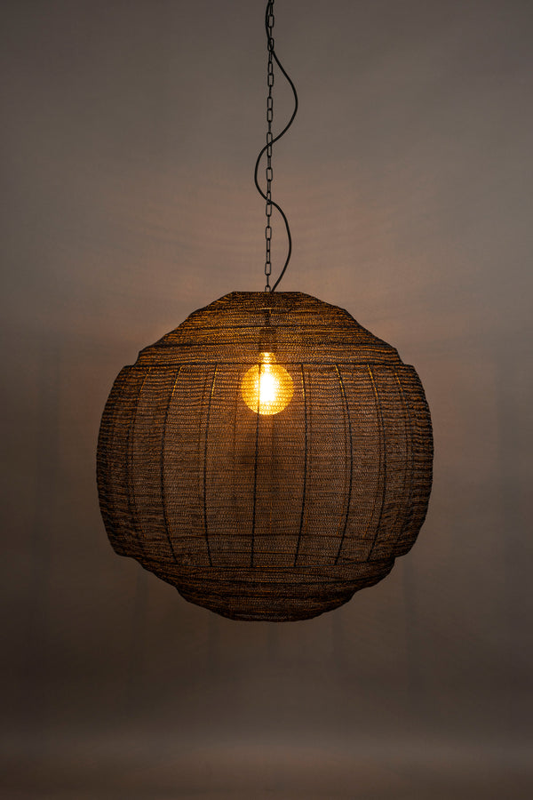 Meezan hanglamp zwart xl