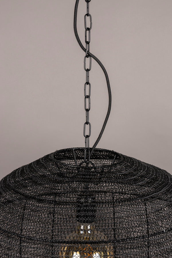 Meezan hanglamp zwart xl