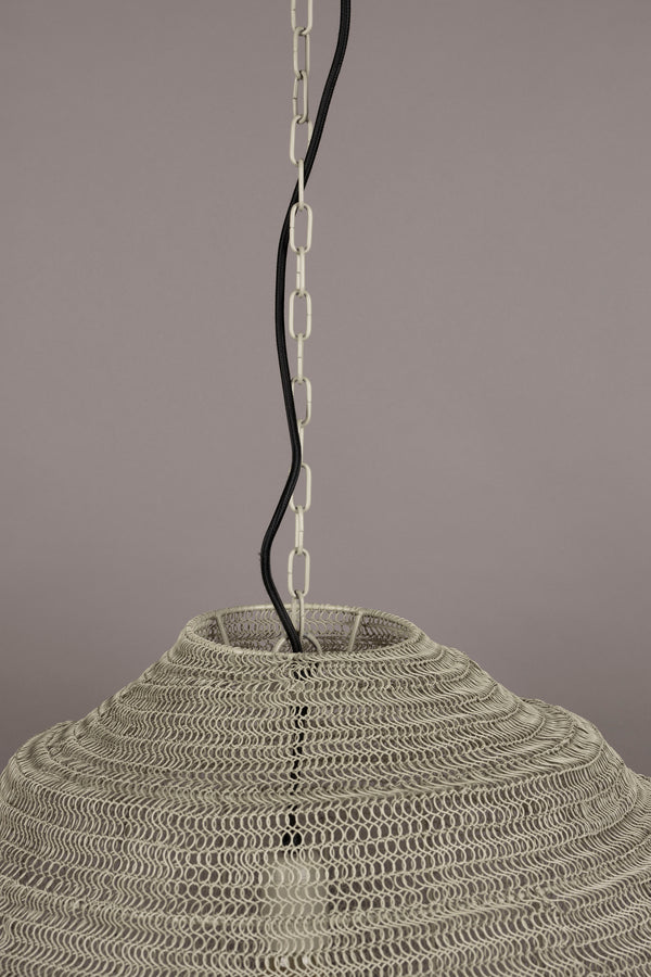 Meezan hanglamp grijs xl