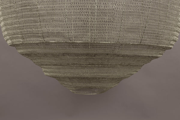 Meezan hanglamp grijs xl