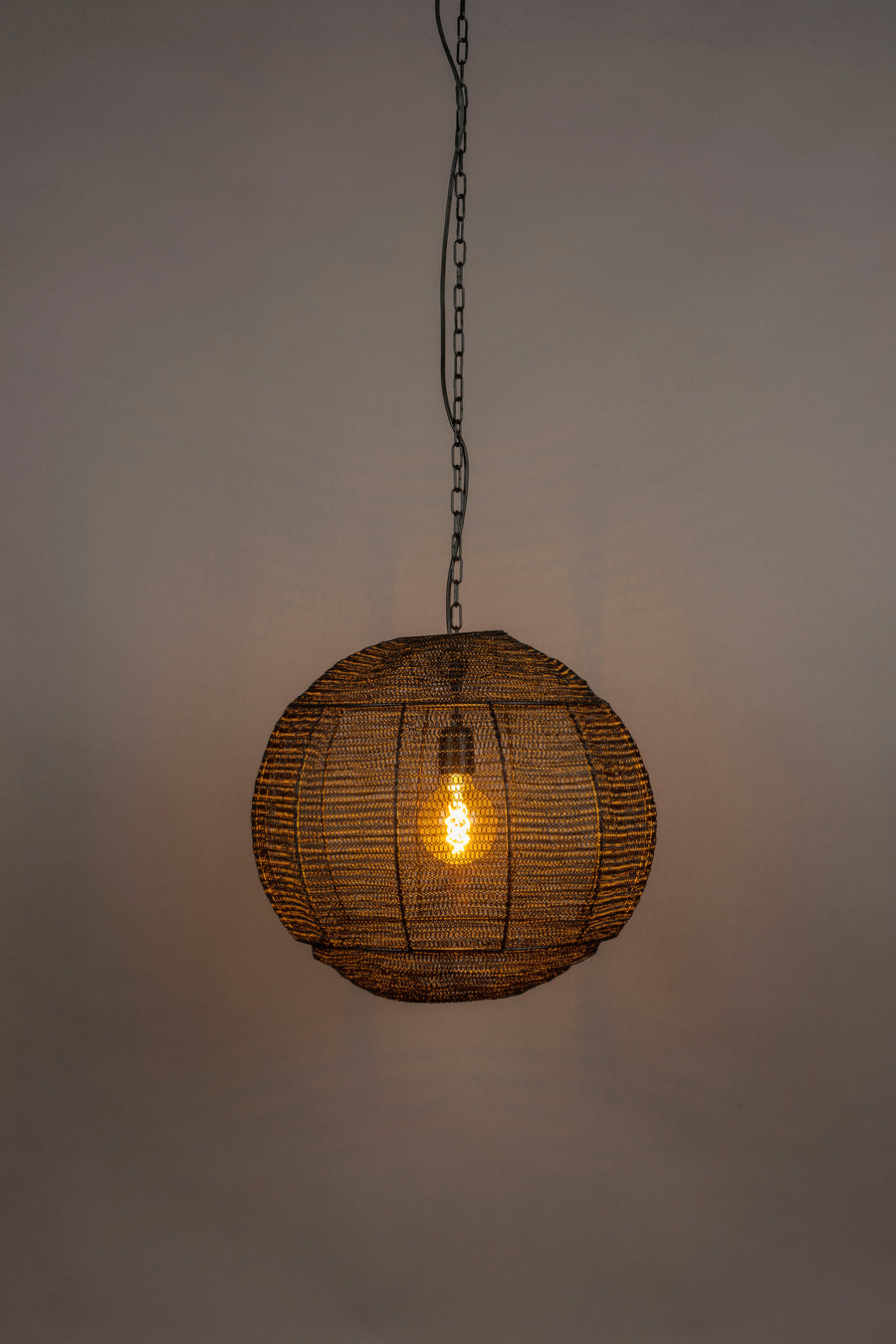 Meezan hanglamp zwart m
