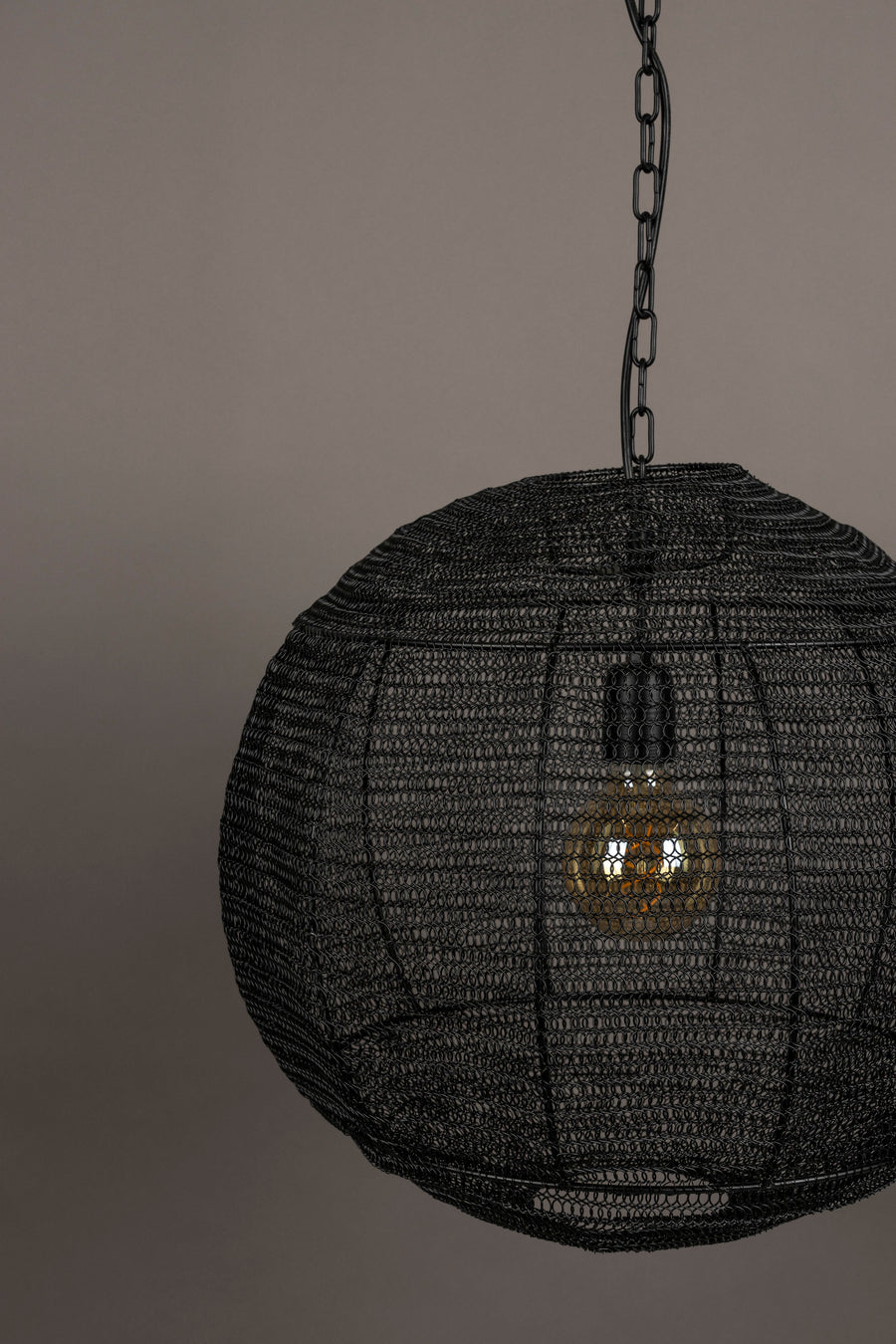Meezan hanglamp zwart m