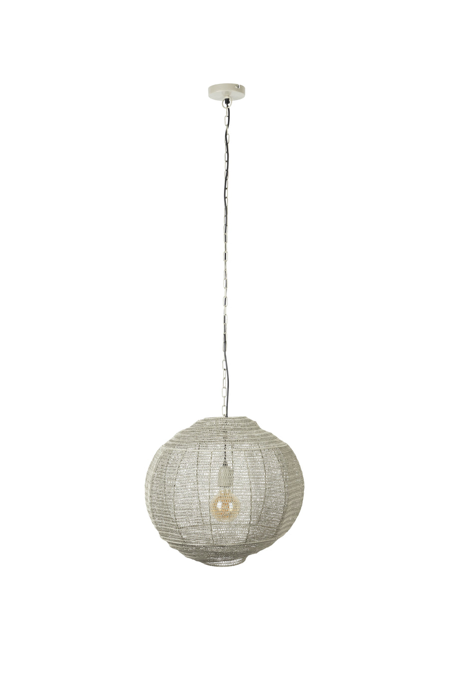 Meezan hanglamp grijs m