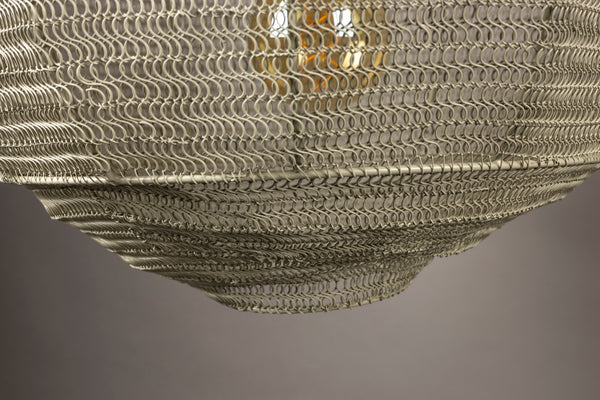 Meezan hanglamp grijs m