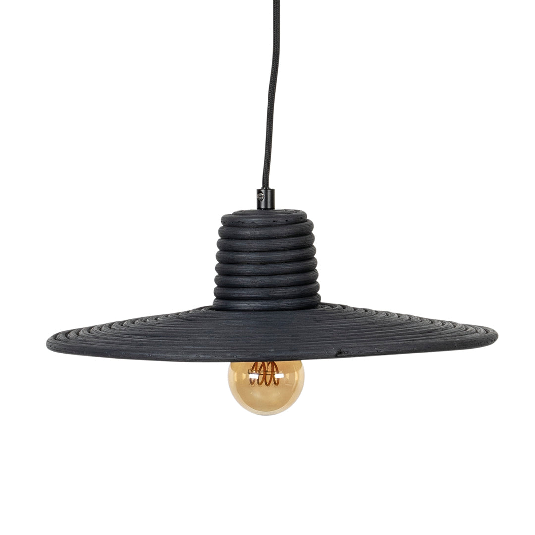 Balance hanglamp 35 cm (s) rotan zwart