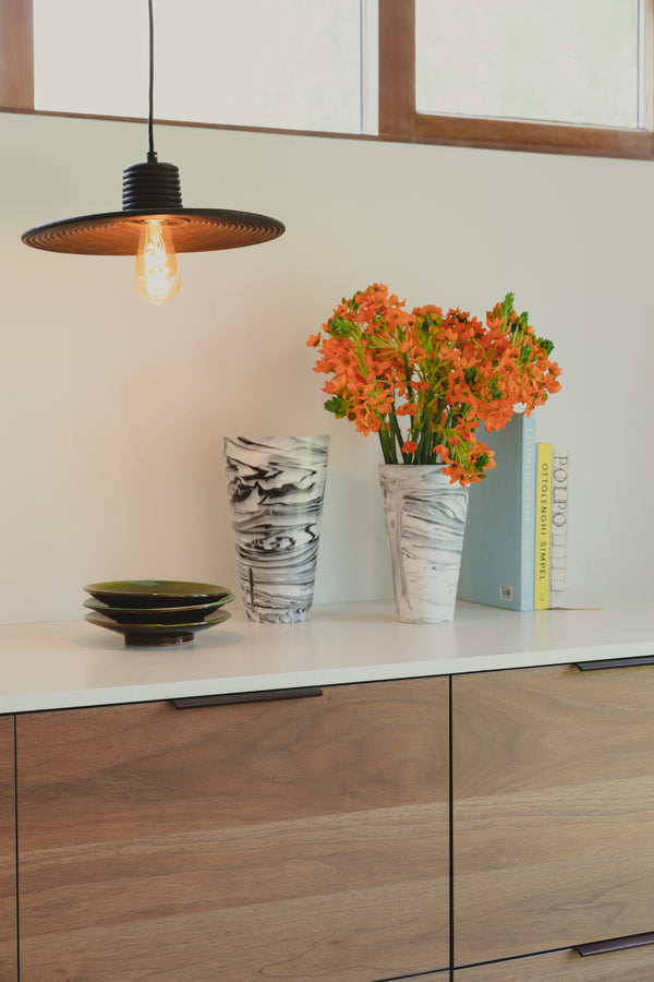 Balance hanglamp 35 cm (s) rotan zwart