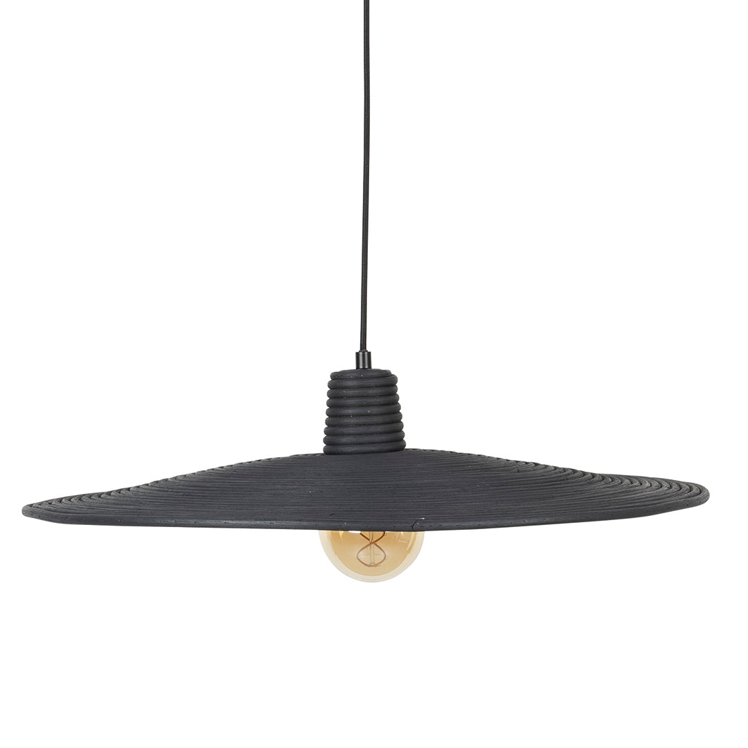 Balance hanglamp 60 cm (l) rotan zwart