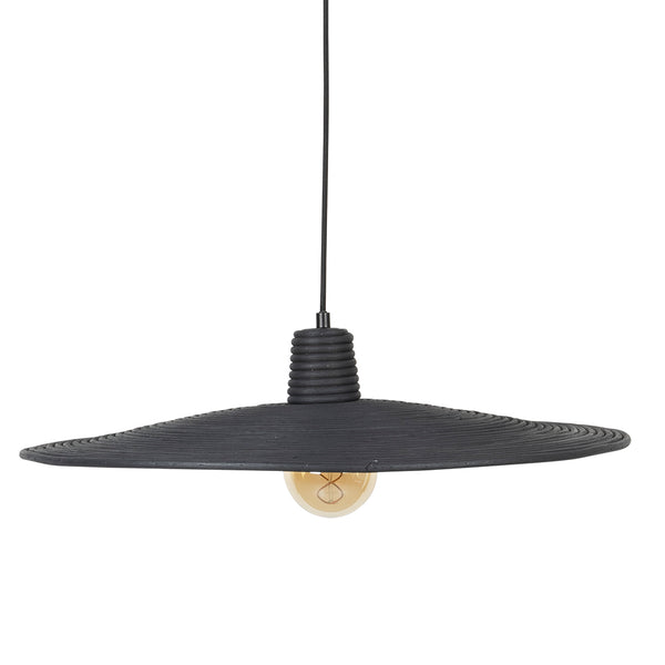 Balance hanglamp 60 cm (l) rotan zwart