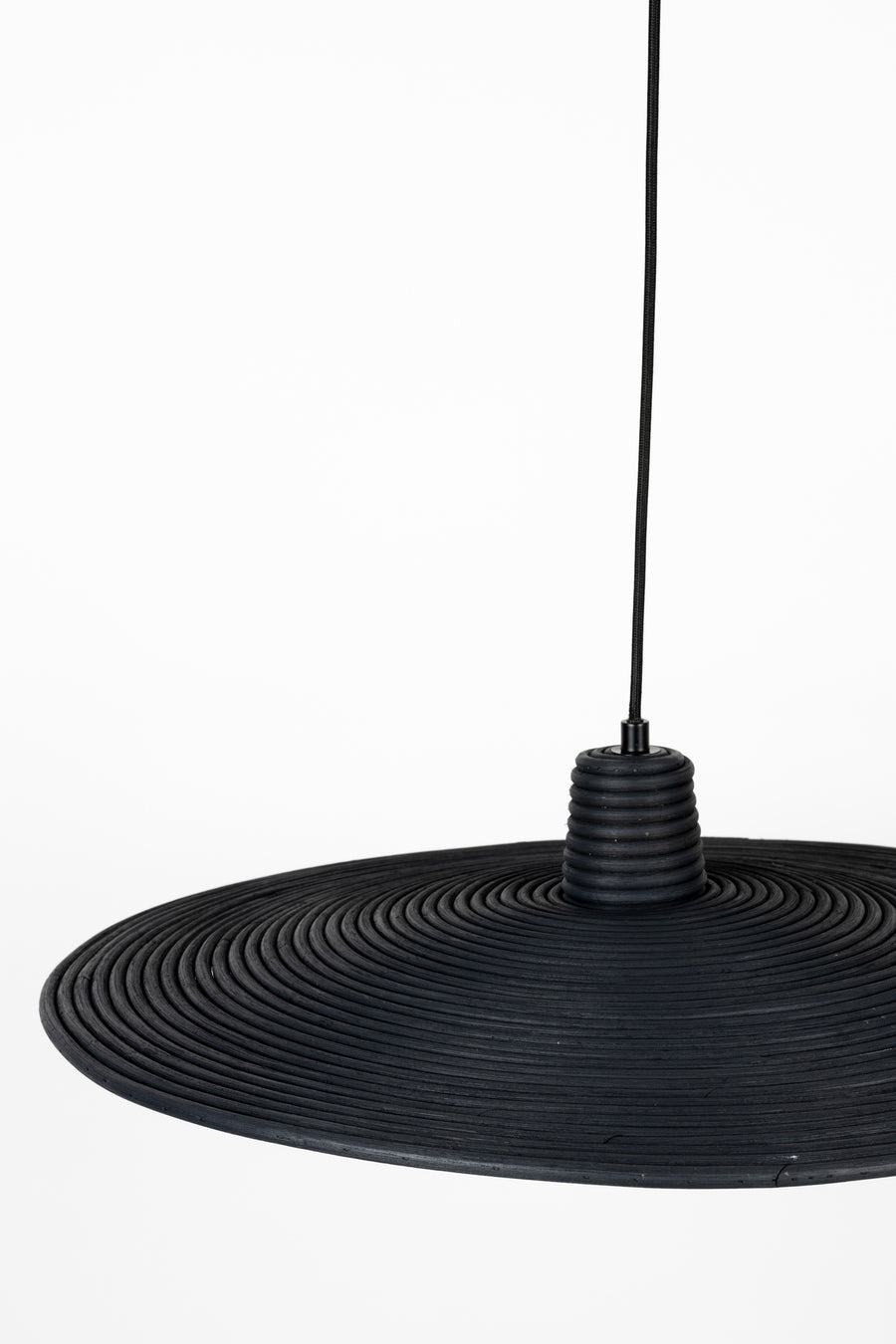 Balance hanglamp 60 cm (l) rotan zwart