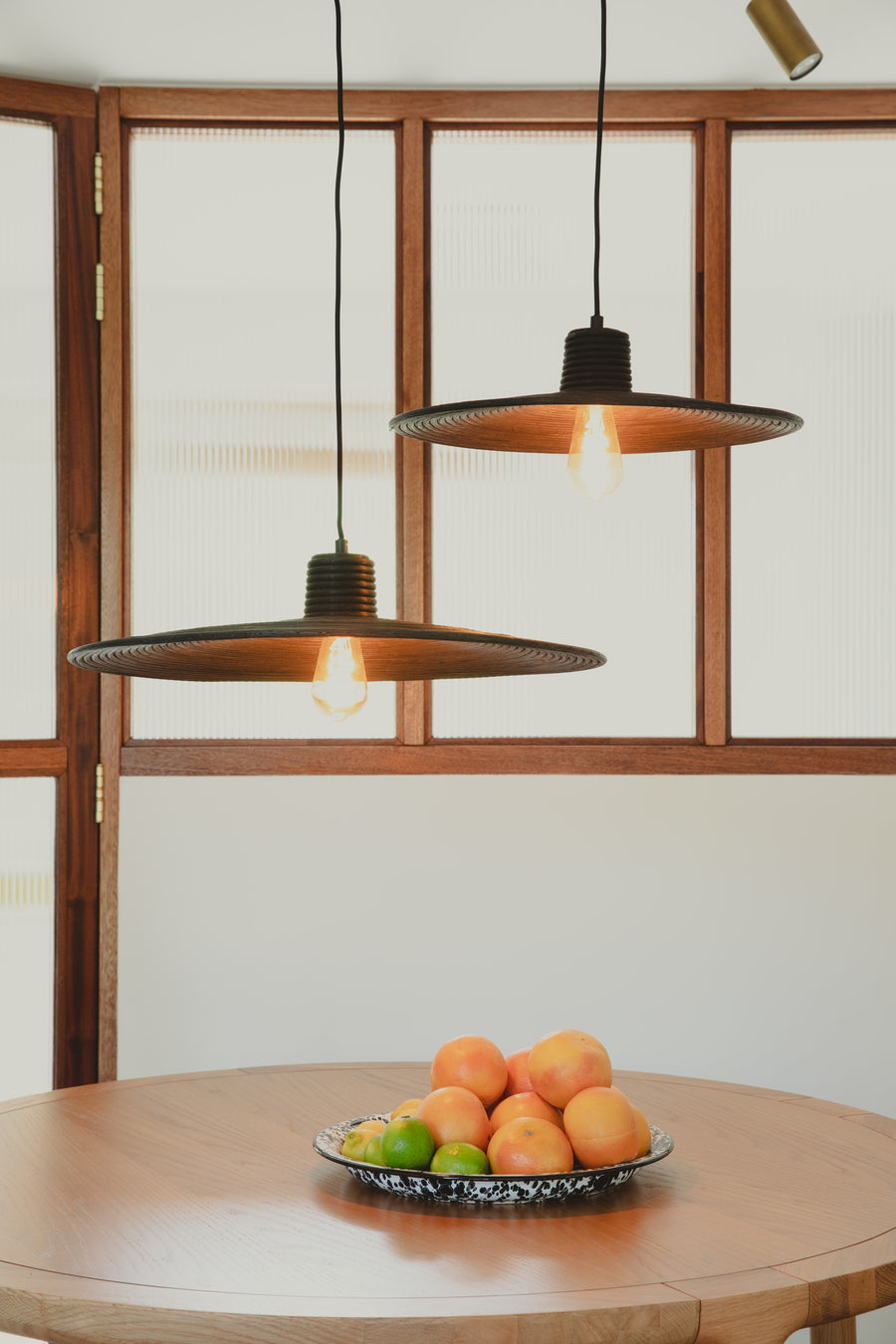 Balance hanglamp 60 cm (l) rotan zwart