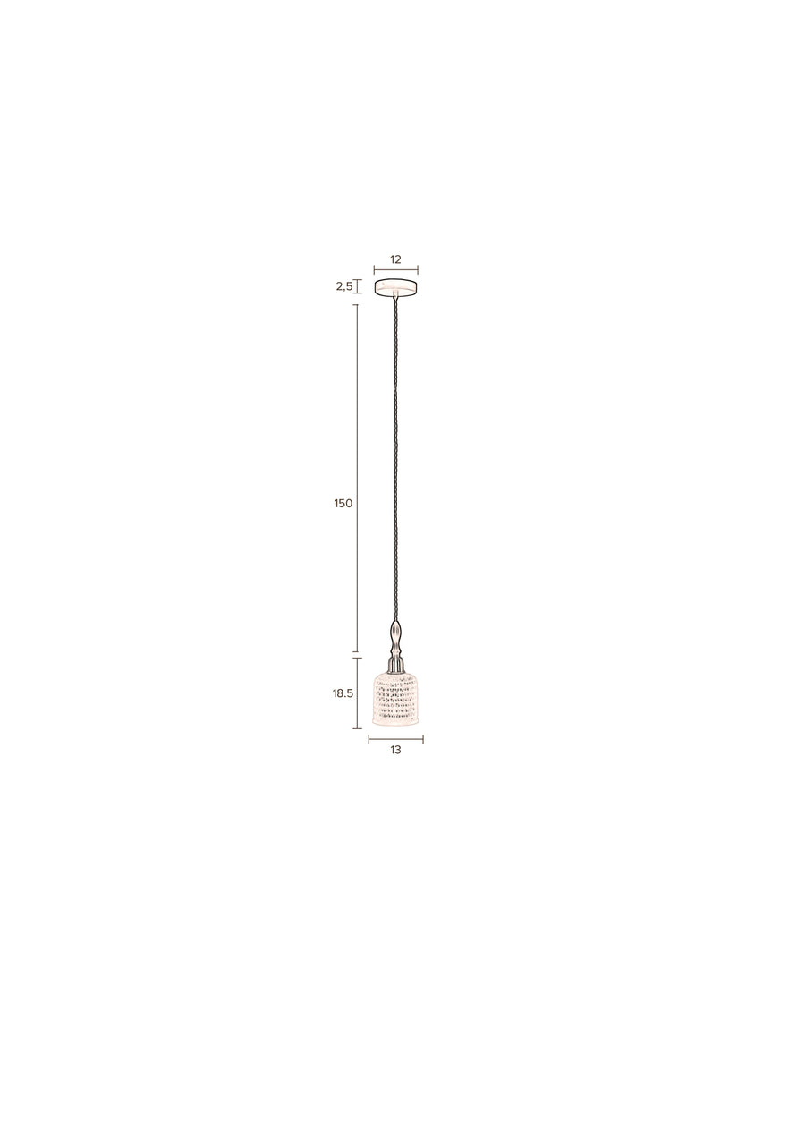 Hanglamp Poppy Hoog