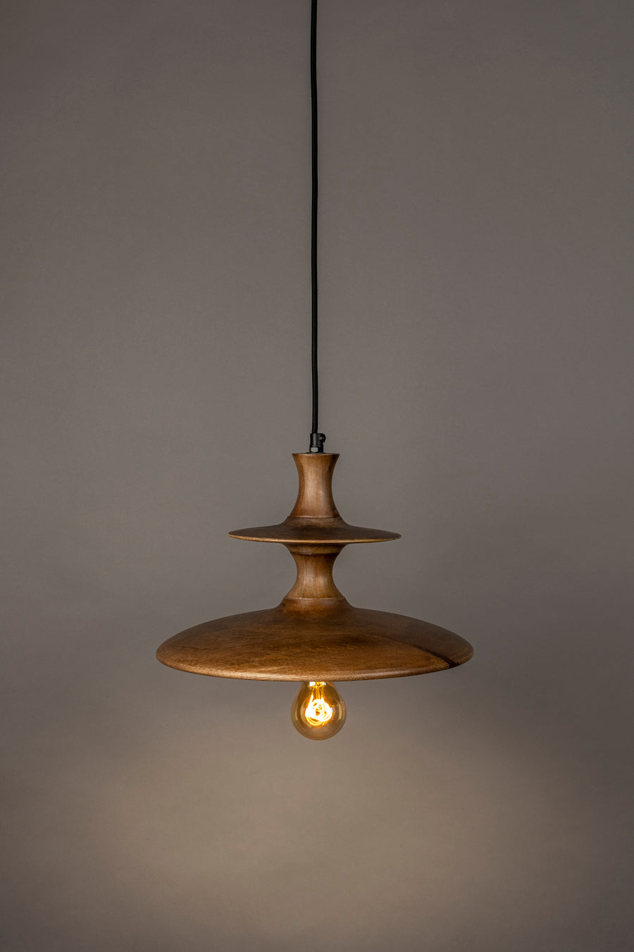 Hanglamp Cath S Notenhout