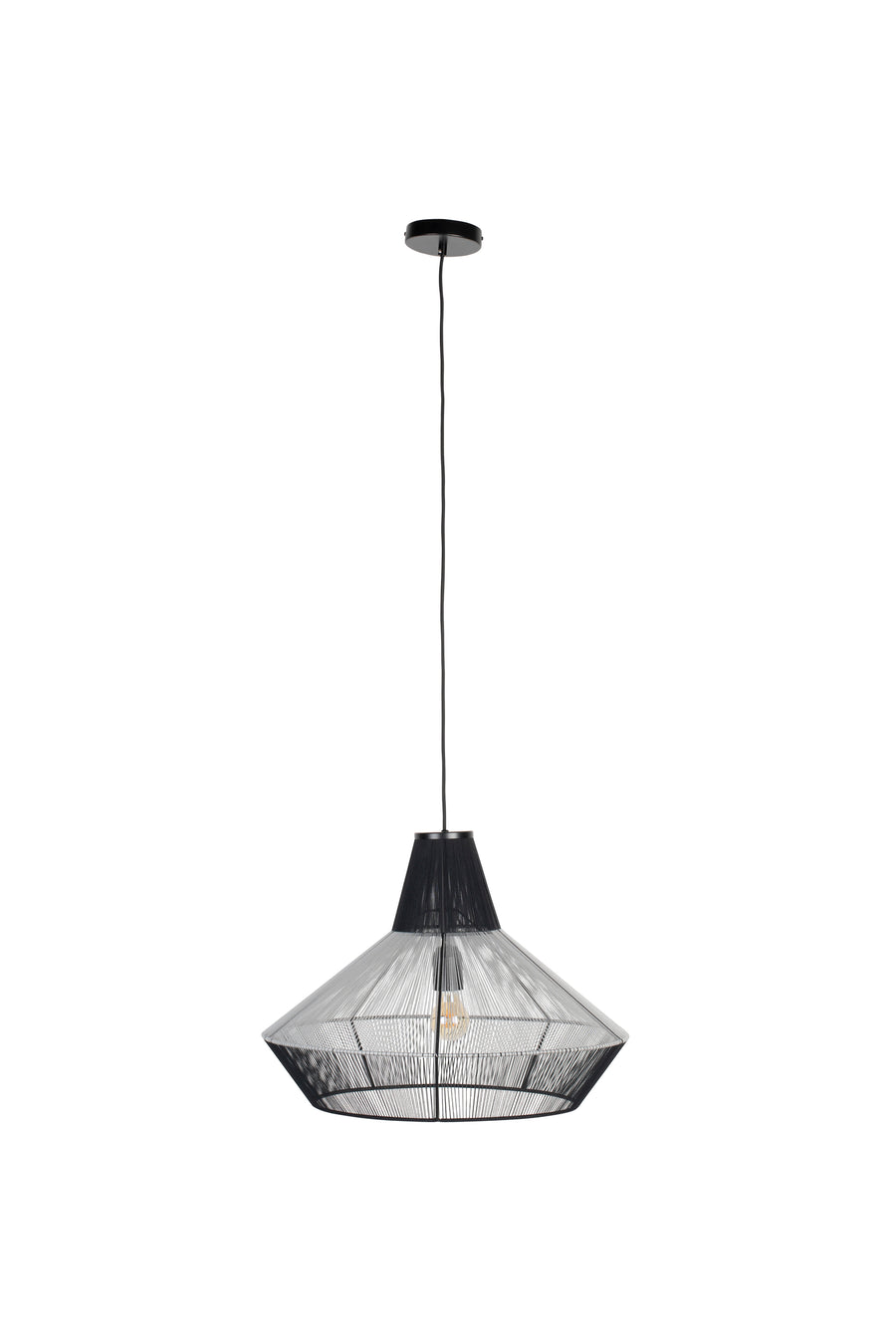 Fairy hanglamp zwart/ wit