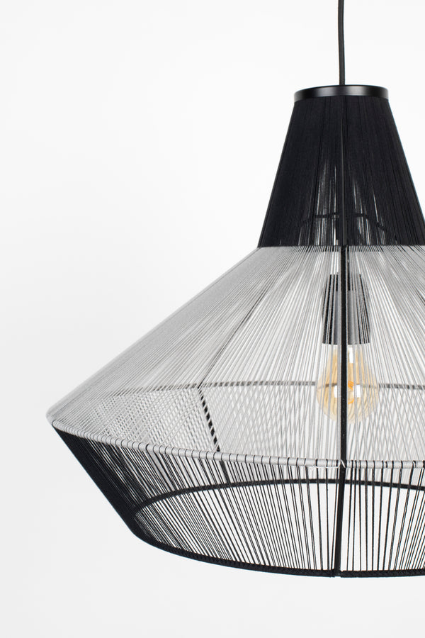 Fairy hanglamp zwart/ wit