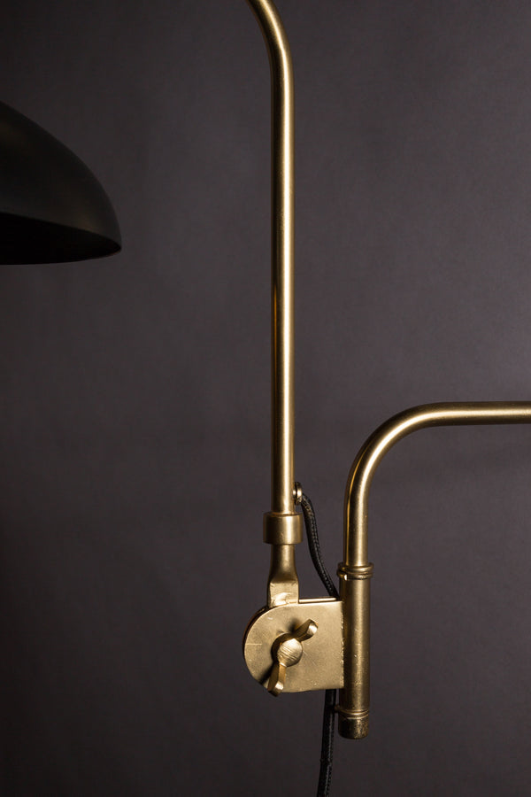 Wandlamp Devi Zwart