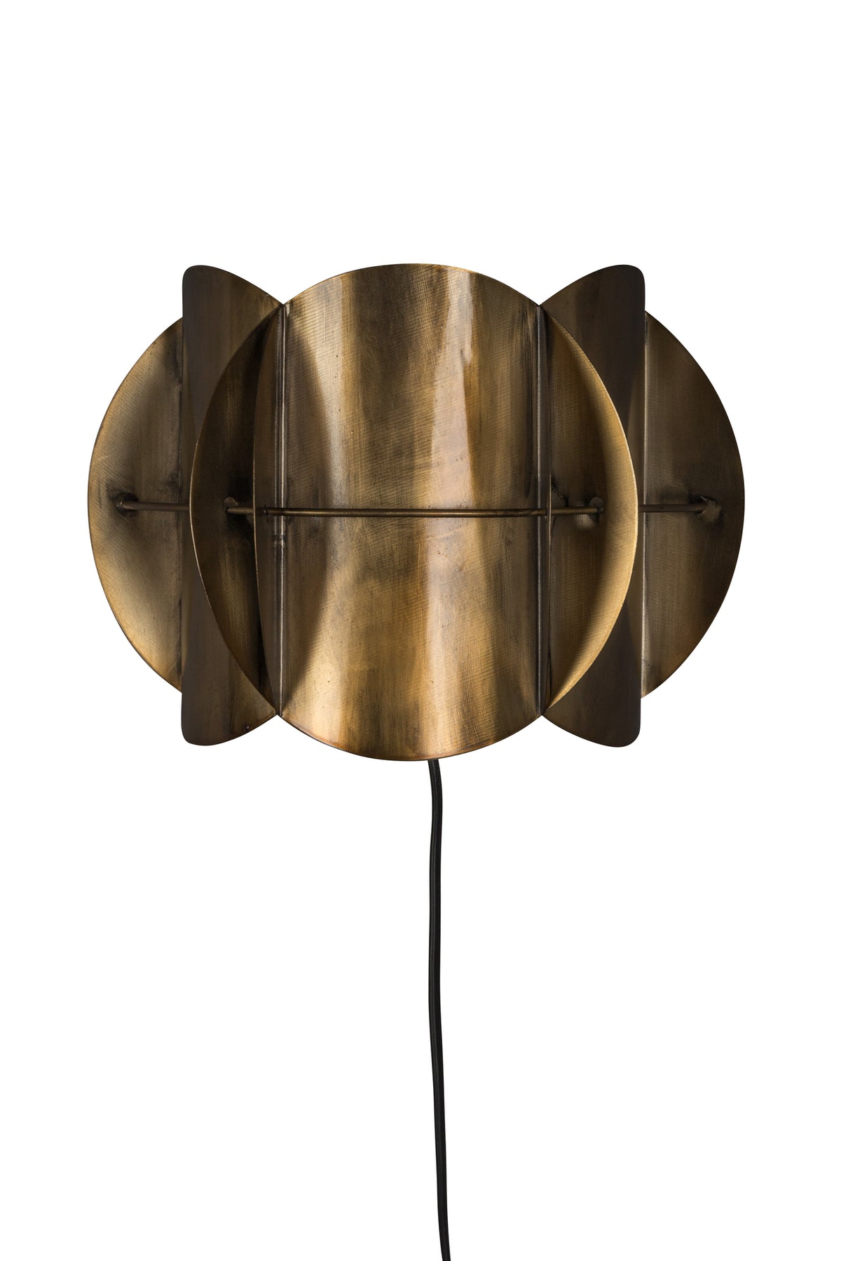 Wandlamp Corridor Antique Messing (set van 8)