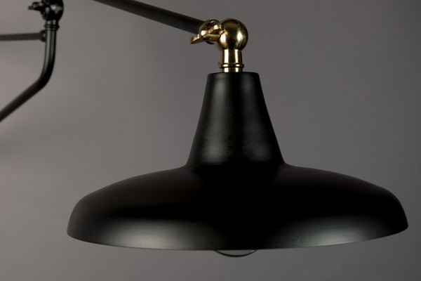 Wandlamp Hector Zwart
